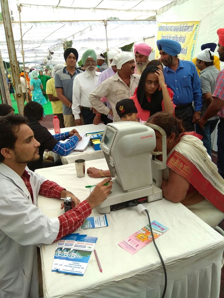 Free Eye Check Camp Organised