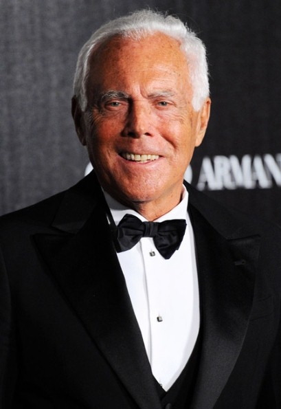 Giorgio Armani says his career is  intense  