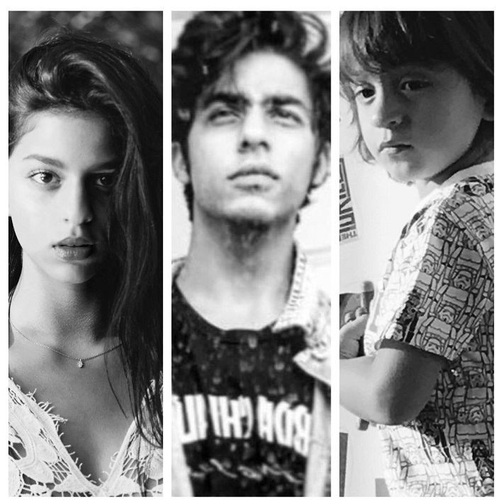 ​Shahrukh Khan defines his obvious three VICES: Suhana, Aryan and AbRam