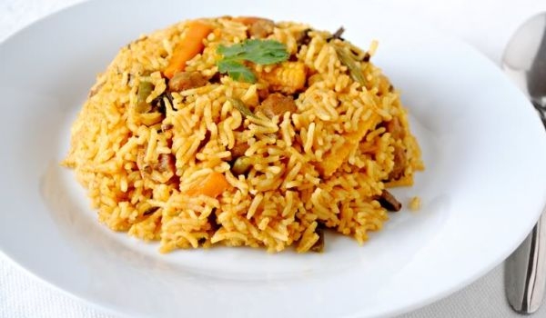 Soyabean Biryani 