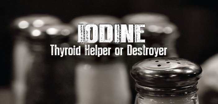 Have Proper Iodine Intake For Thyroid