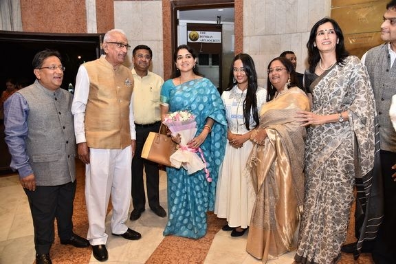 Shaina NC inaugurates Isha Dalal's AERIAL VIEW LANDSCAPES Art Excibition