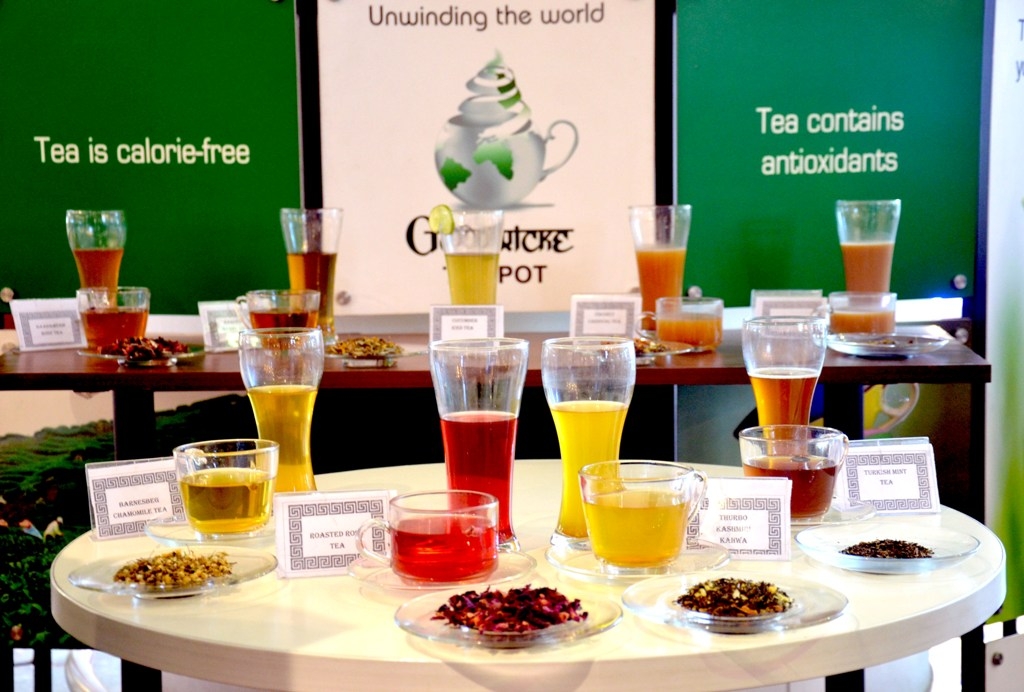 Health in a cup with the launch of New Tea Blends at "Goodricke Tea Pot" DB City Mall
