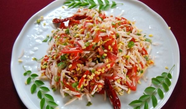Kosambari (Cucumber Salad)