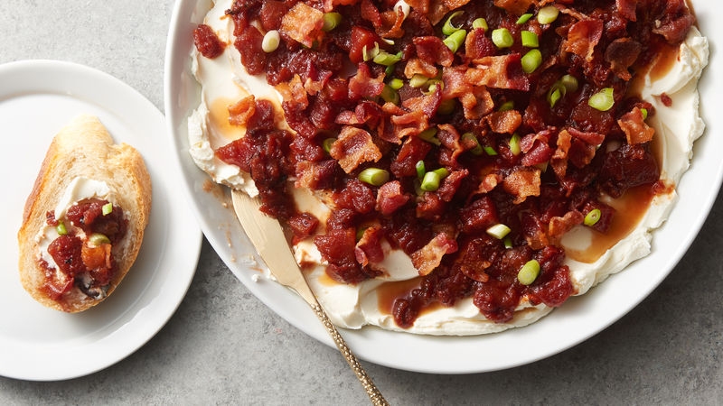 Bacon and Tomato Jam Layered Dip 