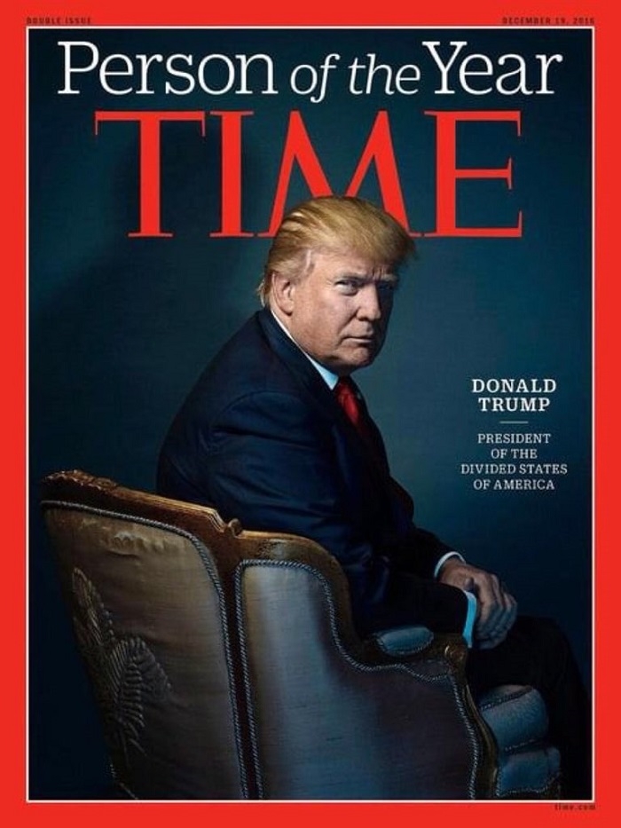 ​Thanks But No Thanks - POTUS Turns Down the  Time's offer being called the Person of The Year!