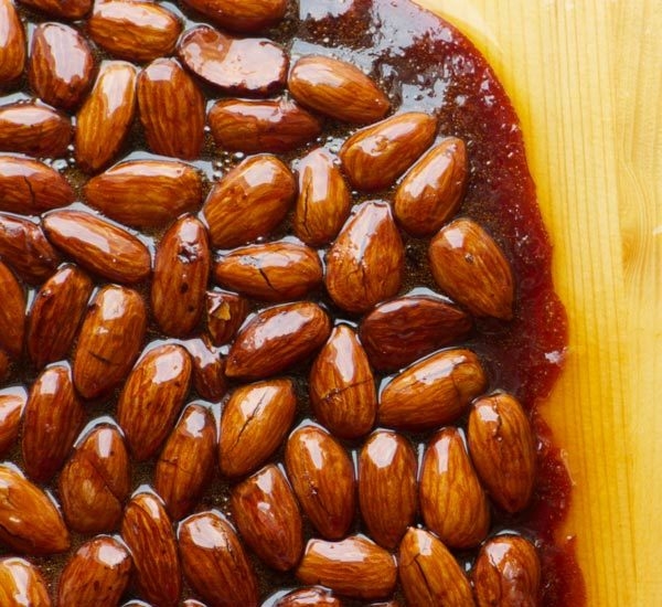 Soy Flavoured Candied Almonds 