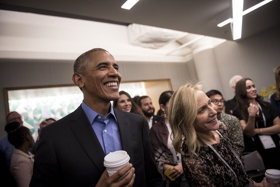 Barack Obama the Former President of US to be in New Delhi, today for a 'Town Hall' with Young Minds