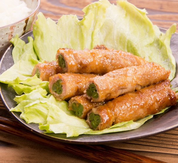 Niku Maki Pork Wrapped Vegetable Rolls 