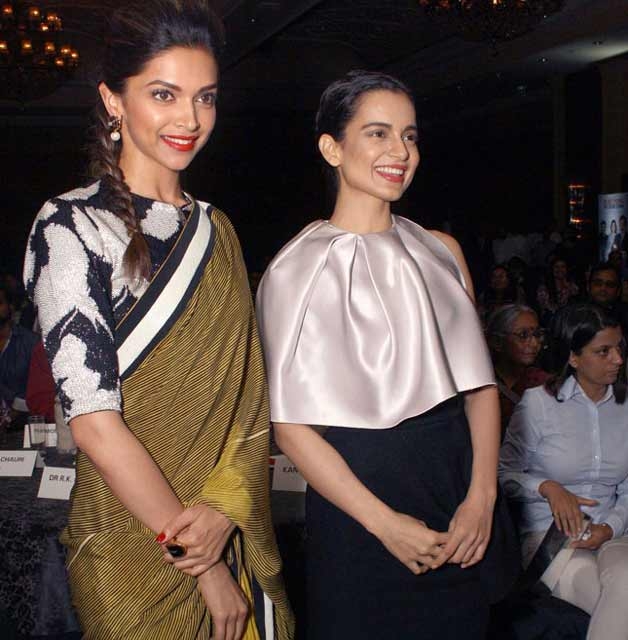 Kangana Ranaut in rage goes ruthlessly over Padmawati Deepika Padukone! 