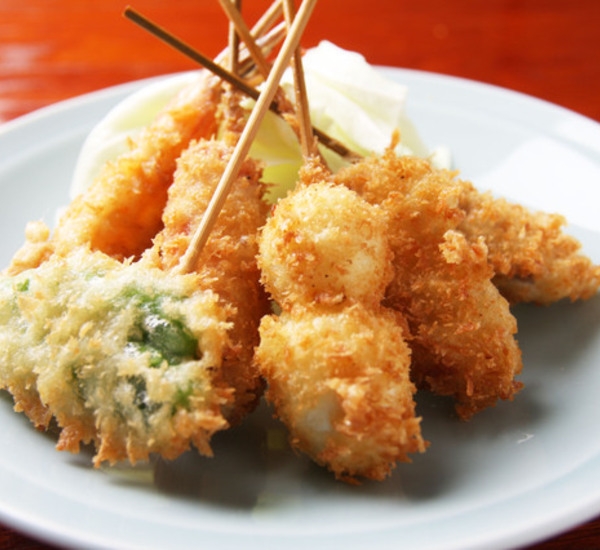 Kushiage Deep Fried Skewers