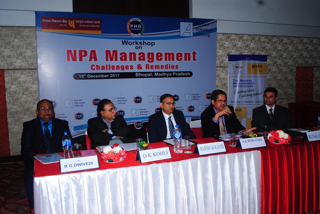 PHD Chamber Organised Workshop on "NPA Management: Challenges & Remedies” 
