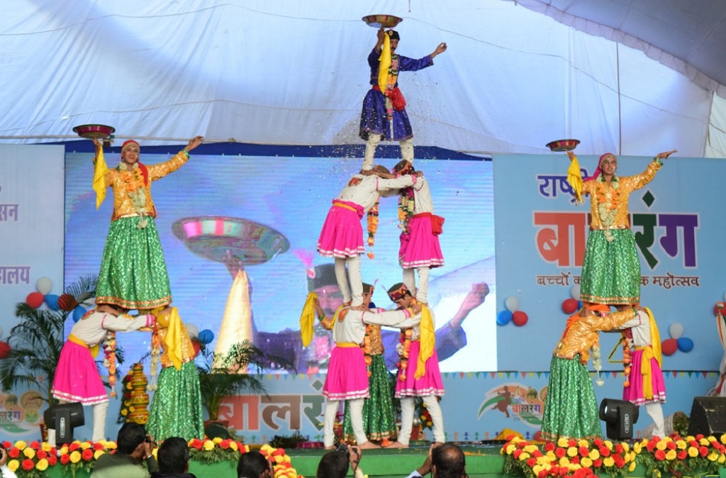Organising children's grand cultural festival Balrang 2017