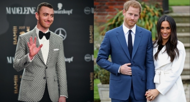 It's not the Royals only overly in joy to celebrate the coming wedding of Meghan Markle and Prince Harry, but Singer Sam Smith too, wanna know why?