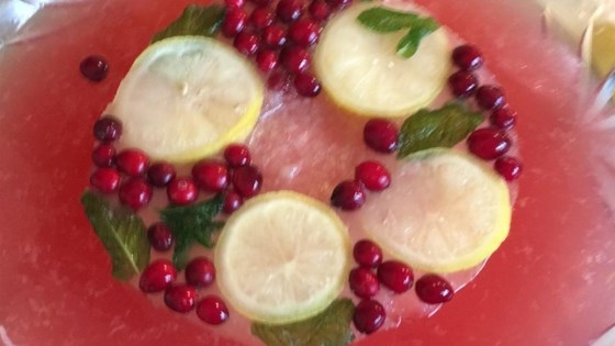 Champagne Punch Raspberries, Chilled