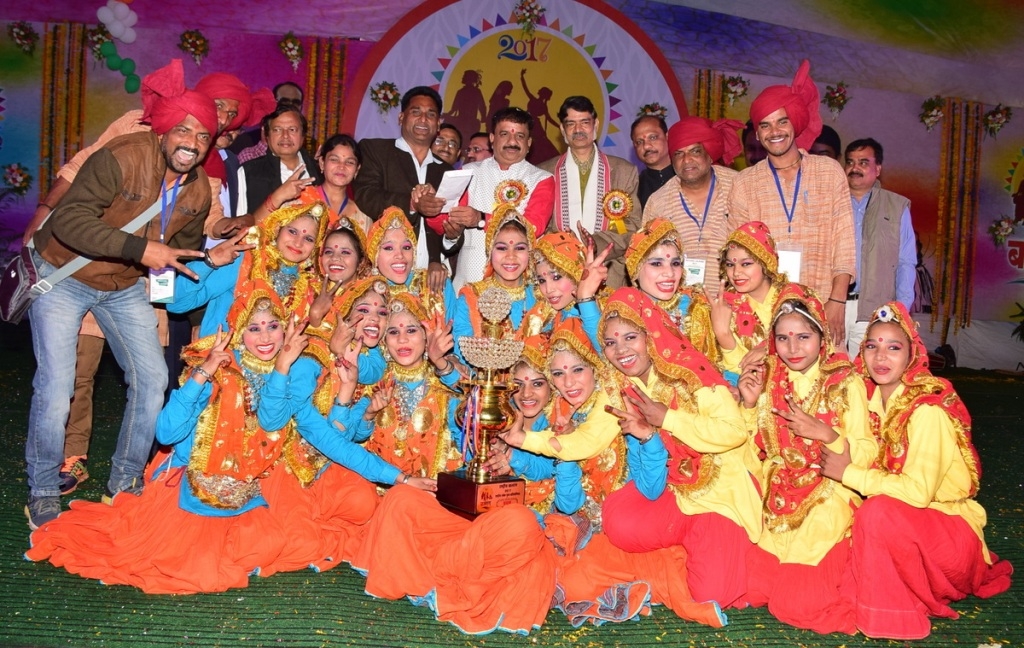 Folk dance- Haryana -1st, Sikkim-2nd and Tamil Nadu-3rd