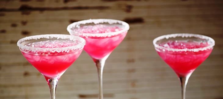 Cranberry Tequila Lime Margaritas