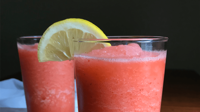 Strawberry-Lemonade Slush