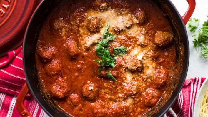 Authentic italian meatballs