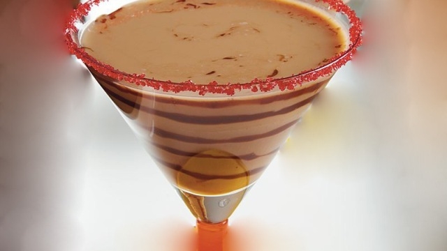 Cream Flavored Halloween Cocktail