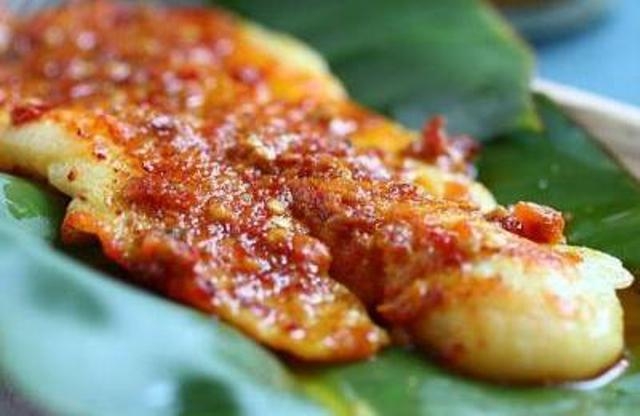 Hawker-style grilled fish with chilli and turmeric