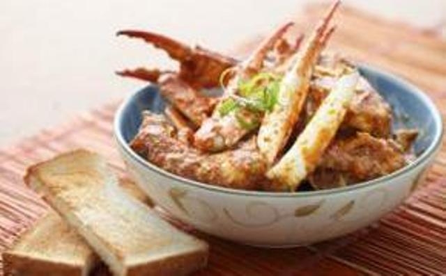 Portuguese spicy crab