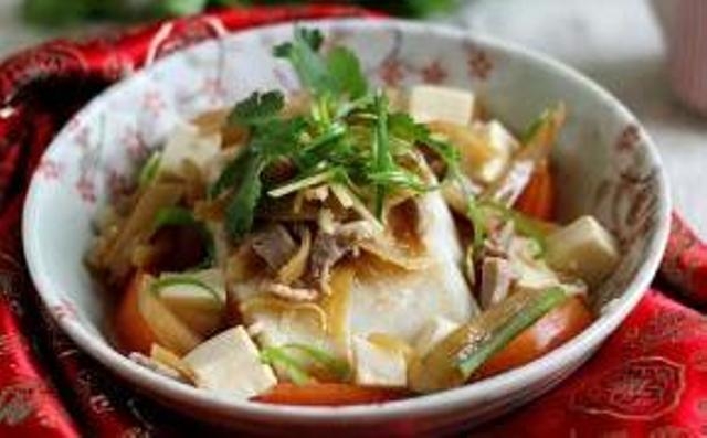 Teochew-style steamed fish fillet 