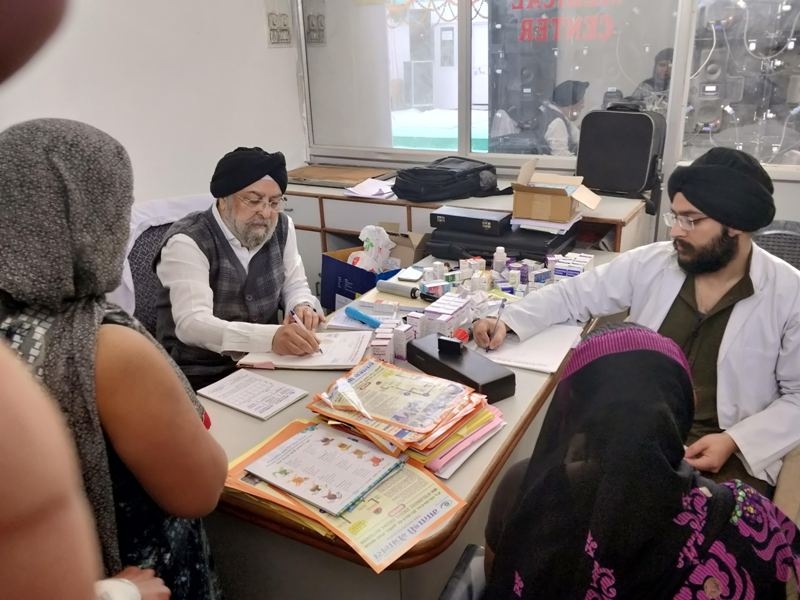 250 patients gets their eye checked up