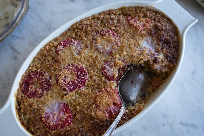 Coconut Baked Oatmeal 