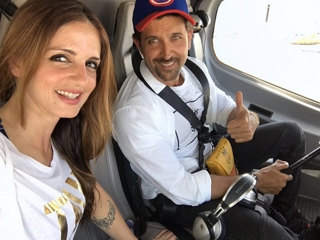 Friends, Ex's, Bff Whatever!  Sussanne Khan and Hrithik Roshan has one thing in common; Love overload! 