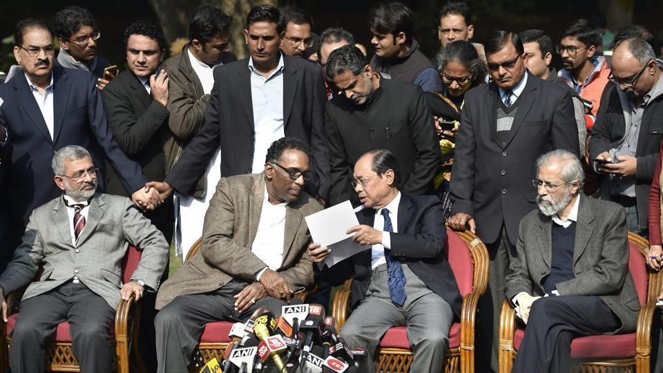 Full text of letter to CJI by Justice J Chelameswar, Justice Ranjan Gogoi, Justice Madan B Lokur and Justice Kurian Joesph
