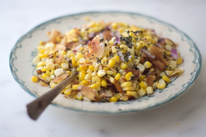 Coconut Corn Salad 
