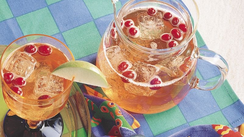 Cranberry-Apple Spritzer