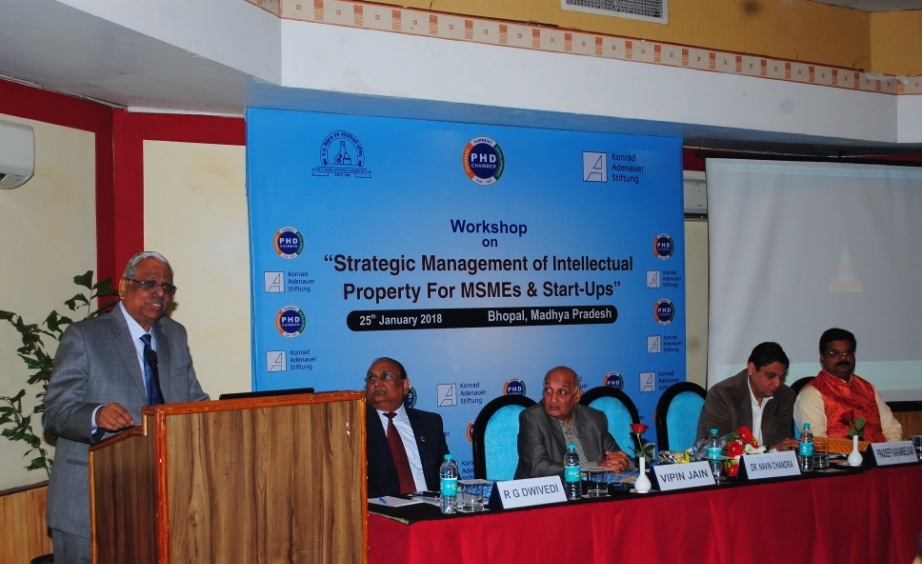 One Day Workshop on “Strategic Management of Intellectual Property for MSMEs and Start-Ups” Held