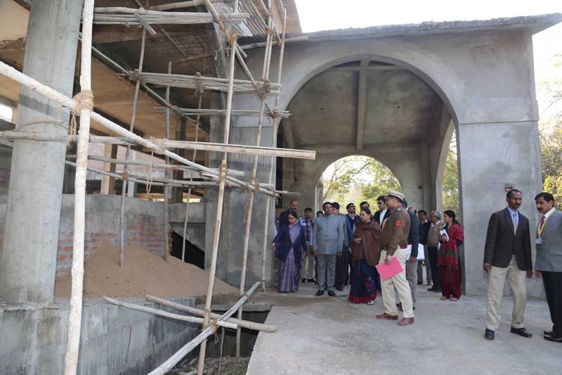Construction Community Hall at Rajbhavan