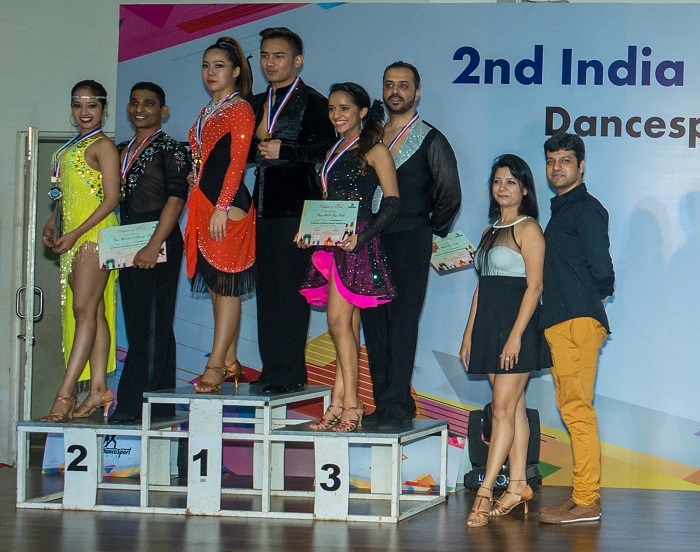 ​Patdanai and Piayanoot from Thailand TDSA wins gold in 2nd India Open Latin & Ballroom International DanceSport Championships 2018