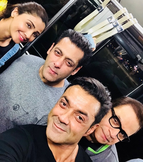 Salman Khan is an Angle calls Bobby Deol!