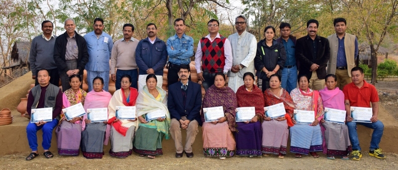 IGRMS has successfully developed an ehibit in its pottery trail that showcases the cultural glory of Chaphu Keithel (Potter's Market) in Manipur