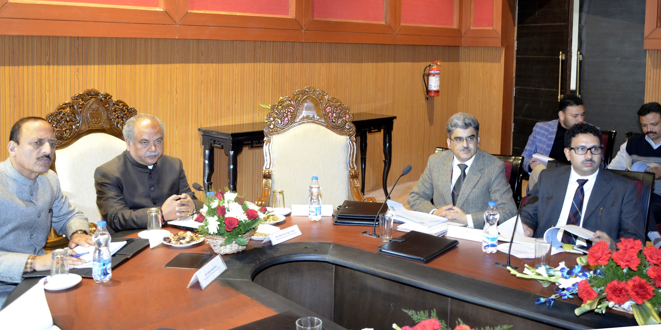 Narendra Singh Tomar reviewed various Rural Development Programmes being implemented in Jammu & Kashmir