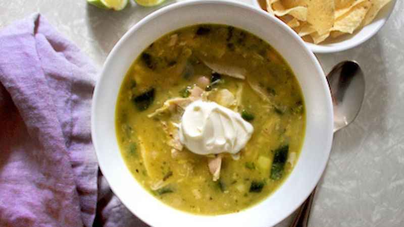 Spicy Chicken White Chili 