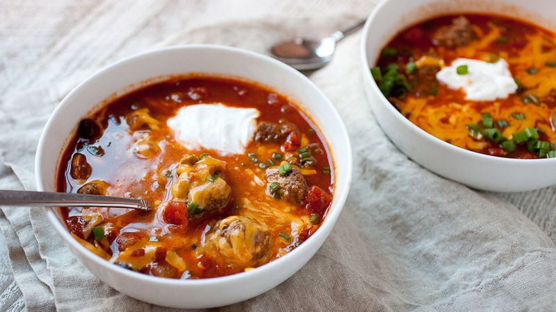 Cheeseburger Chili