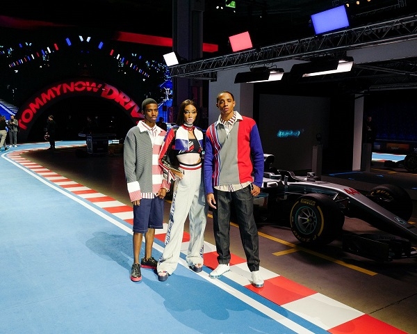 F1 Crashes into Tommy x Gigi Throwing Stunning Subtle Summer Goals at Milano Congressi  Milan Fashion!