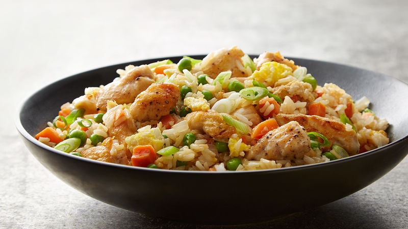 Easy Chinese Chicken Fried Rice 