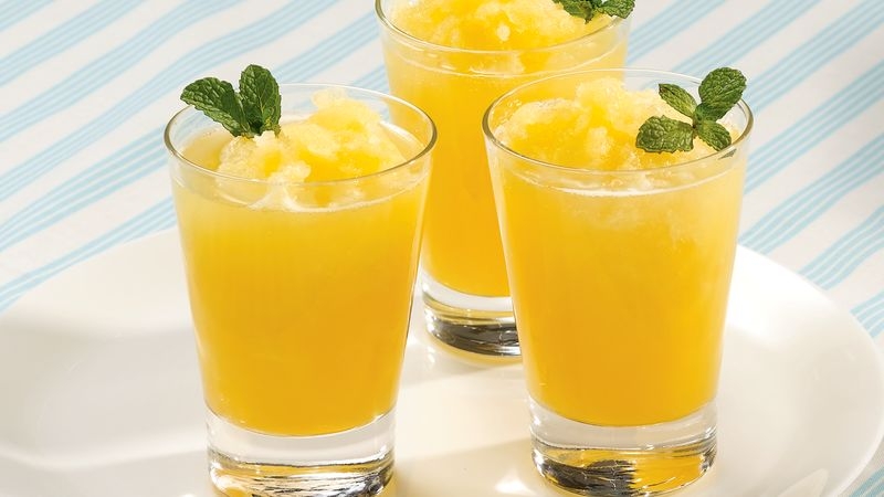 Orange-Mint Slush