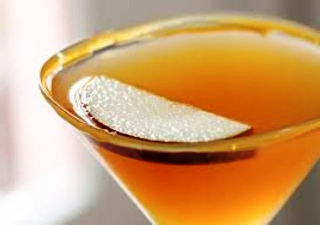 Butterscotch Flavored Apple Martini 