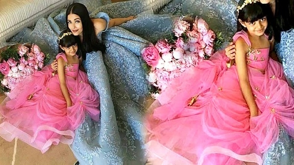 Aishwarya Rai Bachchan rounding in life lessons to Daughter Aaradhya Bachchan
