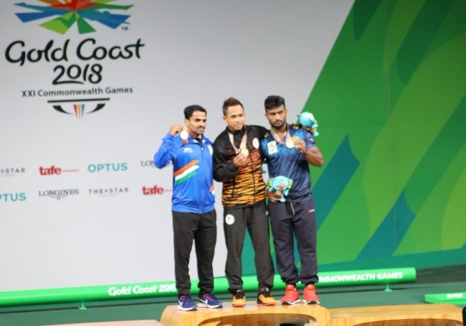 India’s first medal in Commonwealth Games 2018: Gururaja won the men’s 56 kg silver in weightlifting 