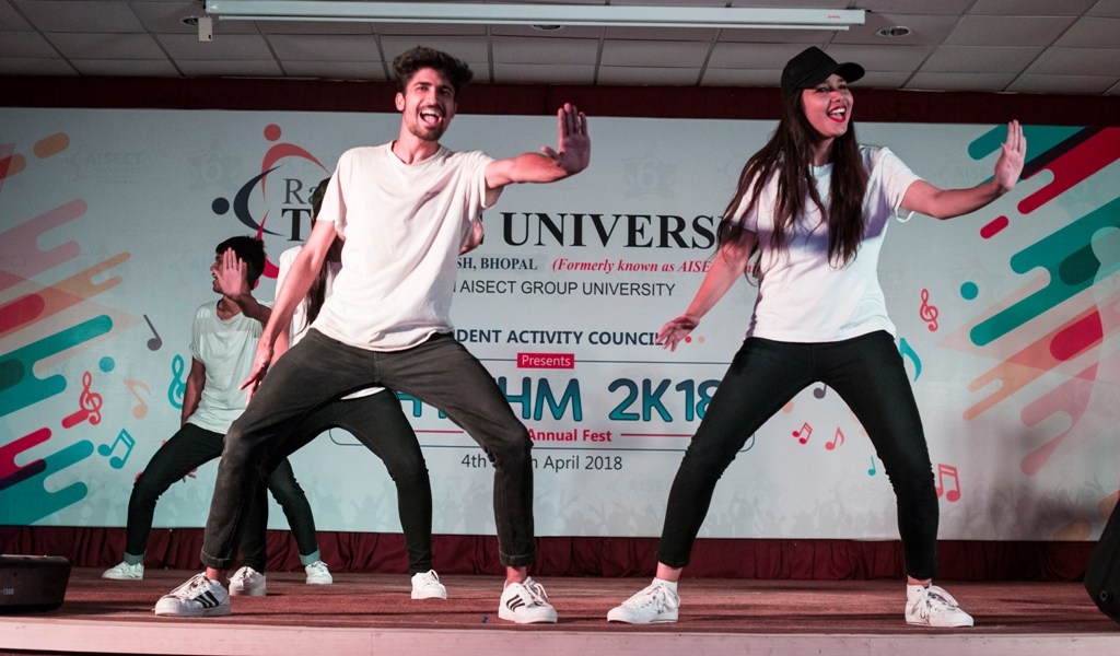 Dance Masti and talent of youngsters put zest in 'Rhythm 2018'