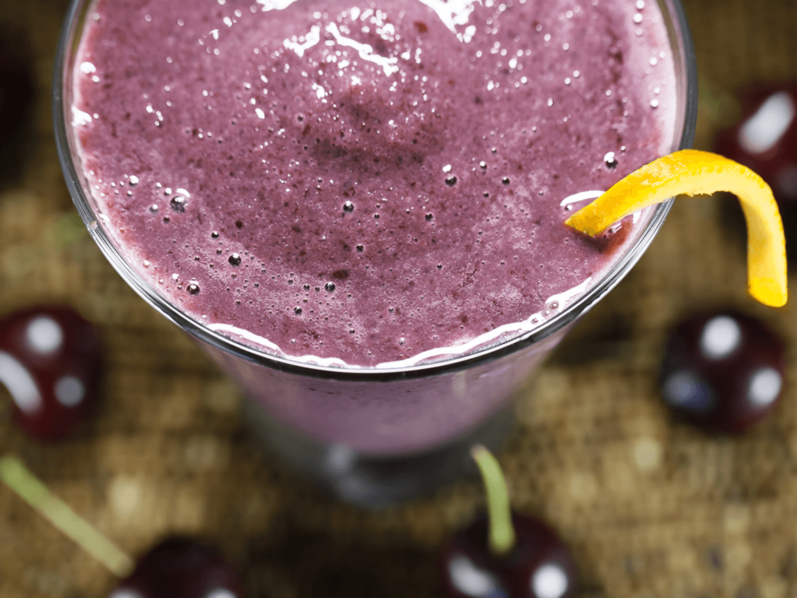 Cherry Soya Smoothie