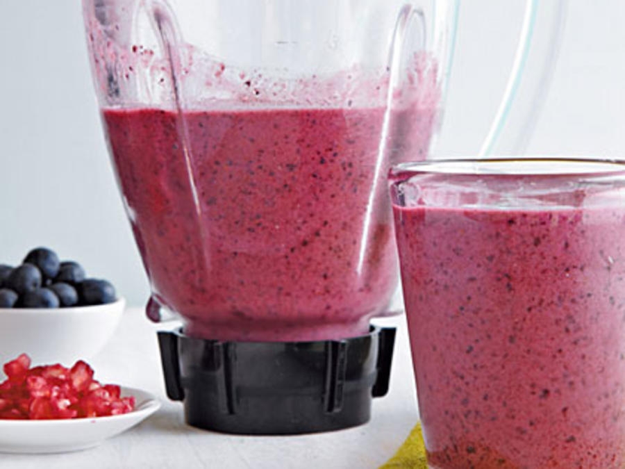 Blueberry Pomegranate Smoothie